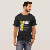 Oom Druncle Definition Beer T-shirt (Voorkant volledig)