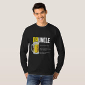 Oom Druncle Definition Beer T-shirt (Voorkant volledig)