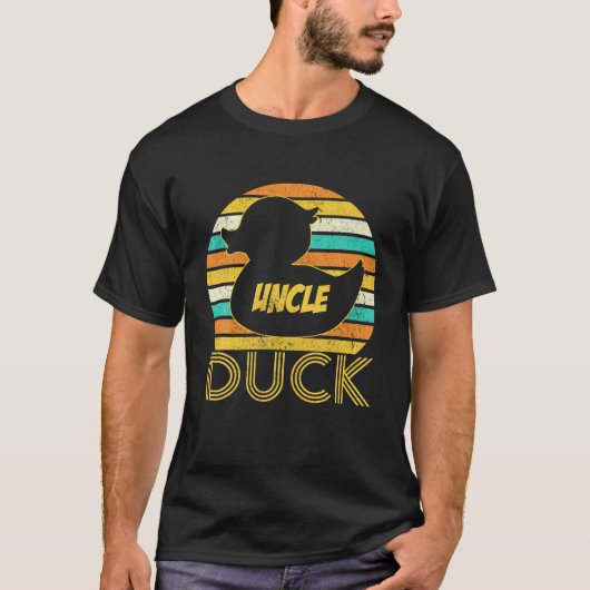 Oom Duck Rubber Duck Matting Family Cute T-shirt (Voorkant)