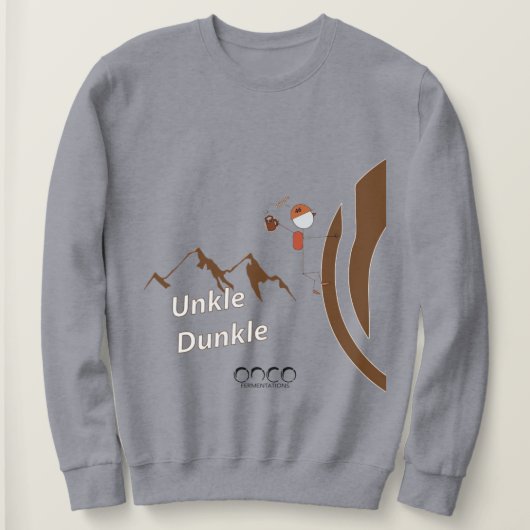 Oom Dunkle - Sweatshirt (unisex) (Design voorkant)