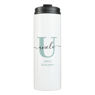 Oom Elegant Script Monogram Thermosbeker