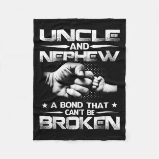 Oom en neef een band die niet verbroken kan worden fleece deken