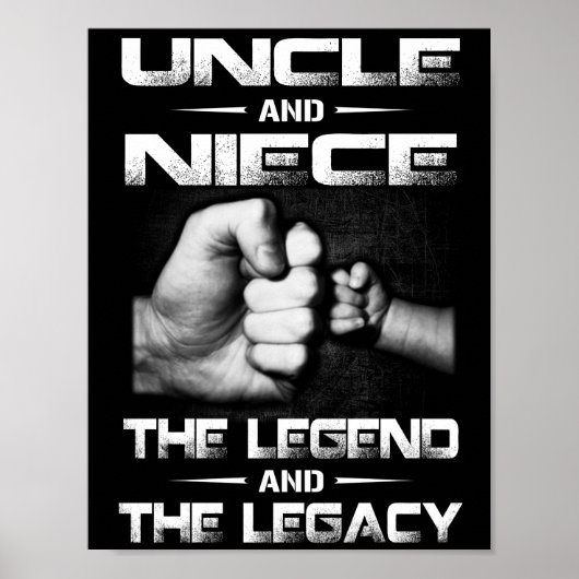 oom en niece poster (Voorkant)