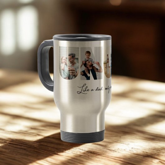 Oom Foto Collage 5 Afbeeldingen Collage Reisbeker