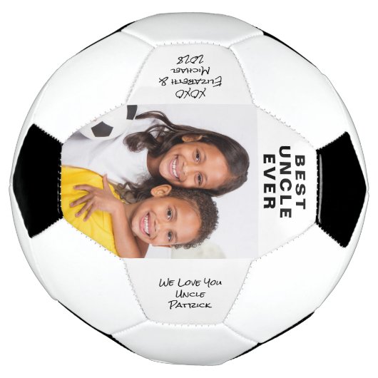 Oom Foto gepersonaliseerd Voetbal (Gedraaid)