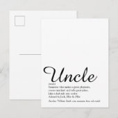 Oom, Funcle definitie script moderne lol Briefkaart (Voorkant / Achterkant)