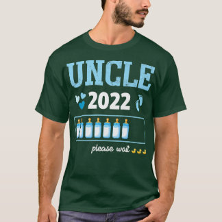 Oom Genderartikel Jongen 2022 Funny Pregnancy Anno T-shirt
