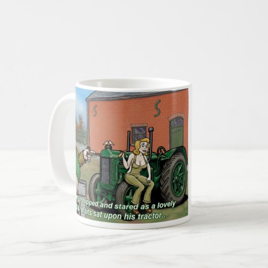 Oom George Tractor Mok 2 (Voorkant links)