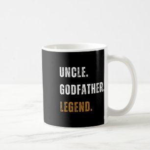 Oom Godfather Legend Grappig Nieuw Oom Vet Koffiemok