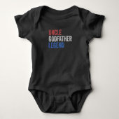 Oom Godfather Legend Red White en Blue Romper (Voorkant)