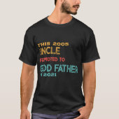 Oom Godfather Retro Gift sinds T-shirt (Voorkant)