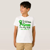Oom - Groen Bewustzijnslint T-shirt (Voorkant volledig)