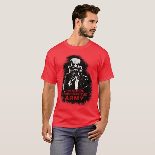 oom Ham Zombie T-shirt (Voorkant volledig)