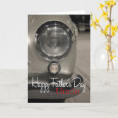 oom Happy Vaderdag Kaart (Gele Bloem)