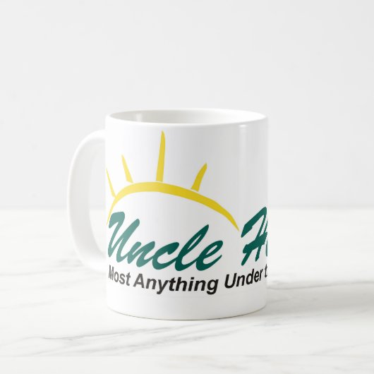 Oom Henry's Coffee Mok (Voorkant links)