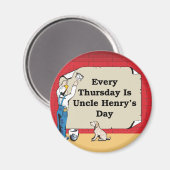 Oom Henry's Magnet (Voorkant / Achterkant)