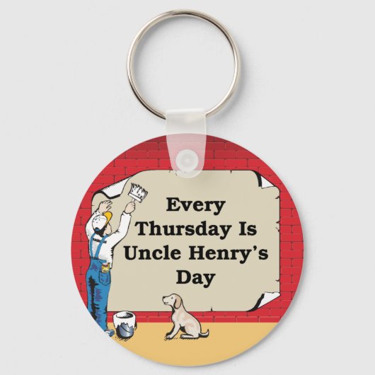 Oom Henry's Sleutelhanger (Voorkant)