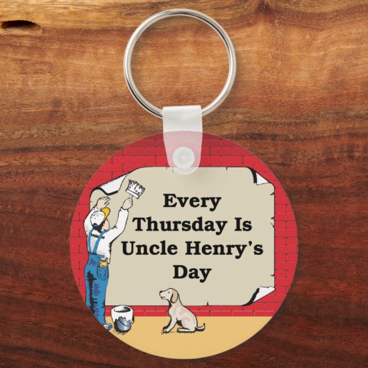 Oom Henry's Sleutelhanger (Voorkant)