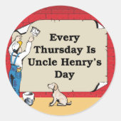 Oom Henry's Stickers (Voorkant)