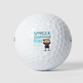 Oom Hero Godfather Golfballen (Voorkant)