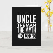 Oom Het Man De Mmythe De Legende Kaart (Gele Bloem)