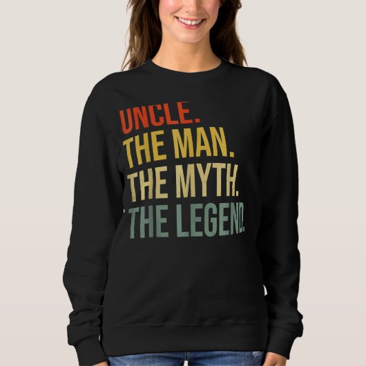 Oom Het Man De Mmythe De Legende Trui (Voorkant)