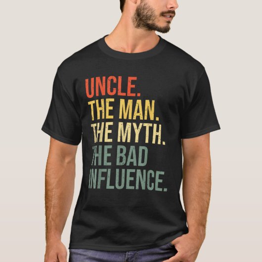Oom Het Man De Mmythe De Slechte Invloed Beste Fin T-shirt (Voorkant)