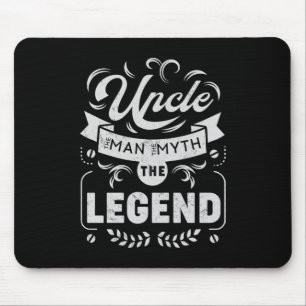 Oom Het Man de Myth de Legend Muismat