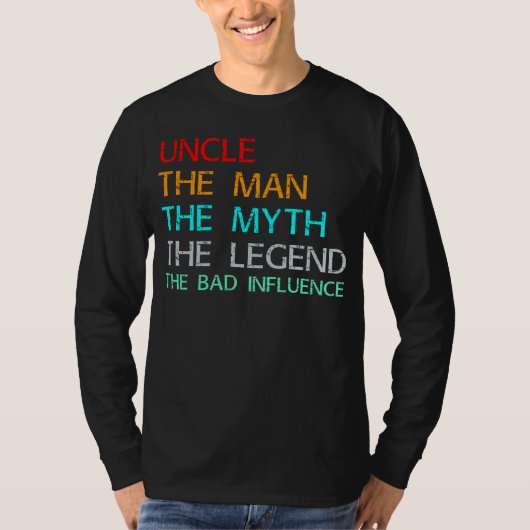 oom het man de mythe van de legende t-shirt (Voorkant)