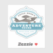 Oom Hoss's avontuurtijden Sticker (Vel)