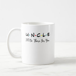 Oom, ik ben er voor je, voor tante oom. koffiemok