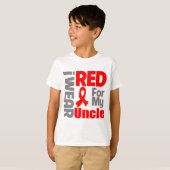 Oom - Ik Draag Red Ribbon T-shirt (Voorkant volledig)