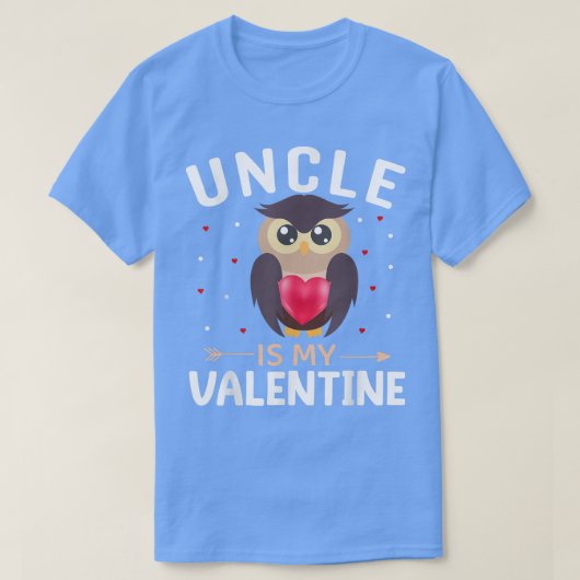Oom is mijn Valentijn Funny Valentijnsdag T-shirt (Design voorkant)