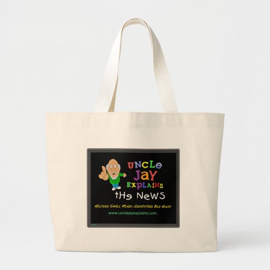 Oom Jay Verklaringen - Carry Bag Grote Tote Bag (Voorkant)