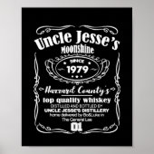 Oom Jesse's Moonshine sinds 1979 Poster (Voorkant)