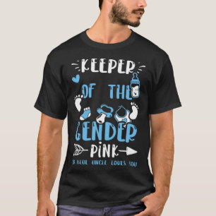 Oom Keeper van het geslacht Roze of Blauw Oom L B T-shirt