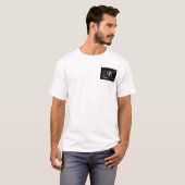 Oom King zwarte achtergrond t-shirt (Voorkant volledig)