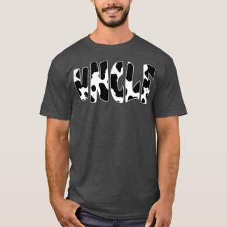 Oom Koe Afdrukpatroon Koe T-shirt