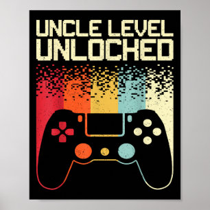 Oom Kunst voor oom mannen van neef nicht eerste ke Poster