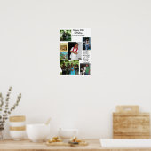 Oom Larry Rivera 80th Birthday Poster (Keuken)