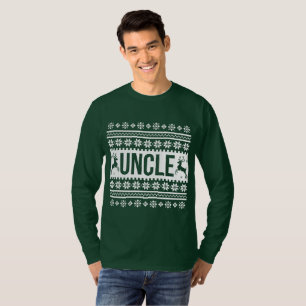 Oom lelijke kerst trui t-shirt