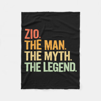 Oom Man Mythe Legende Retro Kunstwerk Fleece Deken
