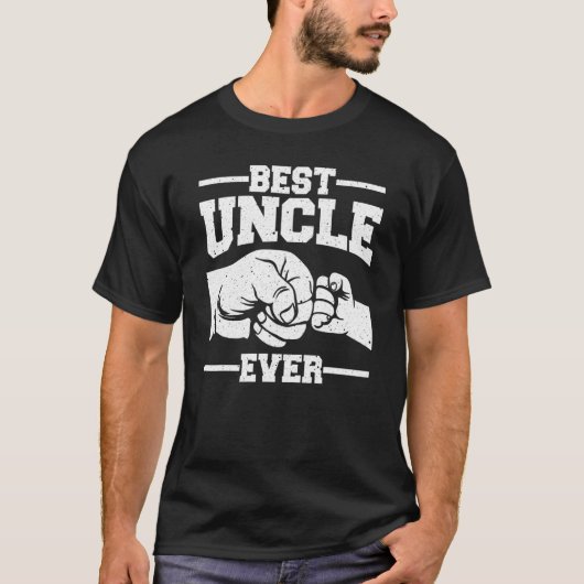 Oom Mannen Grote Oom Beste Oom ooit 2 T-shirt (Voorkant)