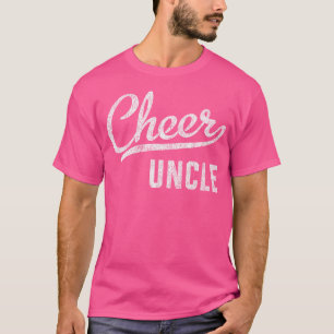 Oom met trots cheerleadingsontwerp t-shirt