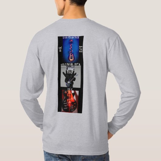 Oom Michael Metal Vol. 1-3 T-shirt (Achterkant)