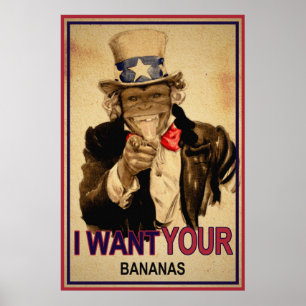 oom Monkey Poster