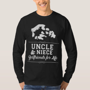 oom Niece Friends Fist Bump Avuncular Family Coo T-shirt
