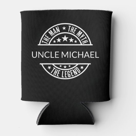 Oom noemt het Man The Myth The Legend Blikjeskoeler (Voorkant)