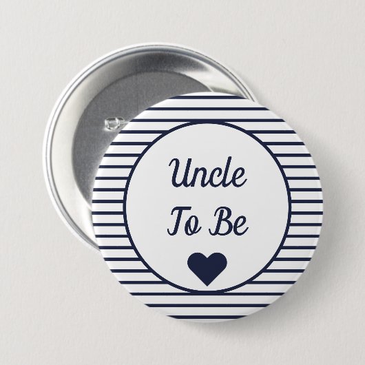 Oom om Baby shower Button te worden (Voorkant /achterkant)