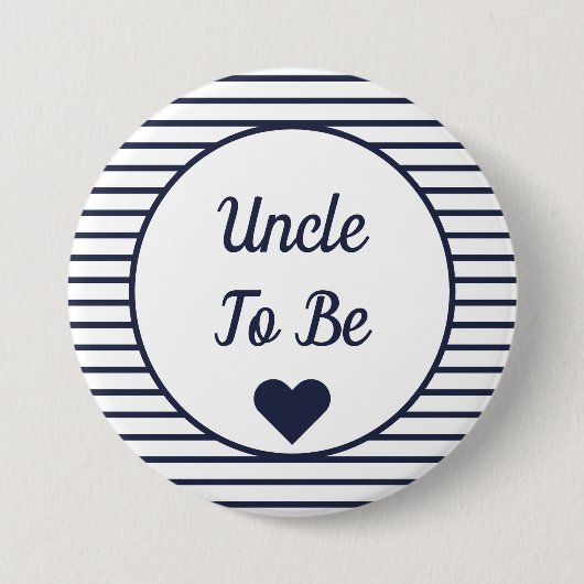 Oom om Baby shower Button te worden (Voorkant)